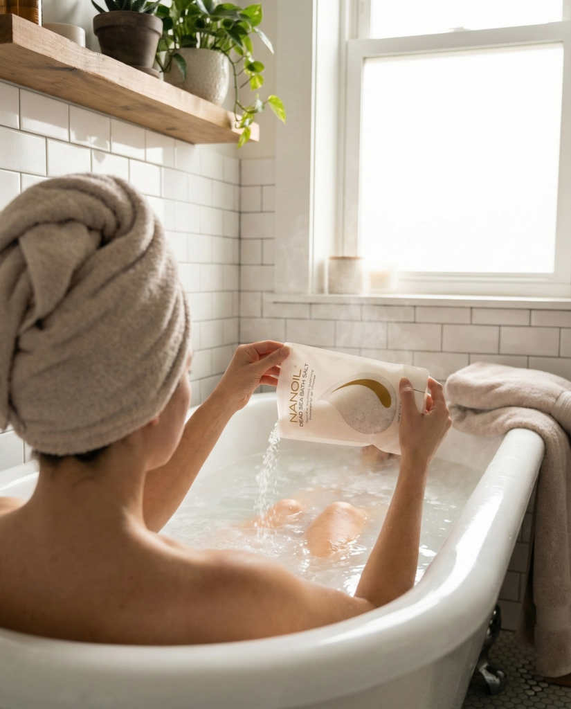 sól do kąpieli nanoil